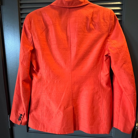 Banana Republic Women's Orange Blazer - Picture 4 of 5